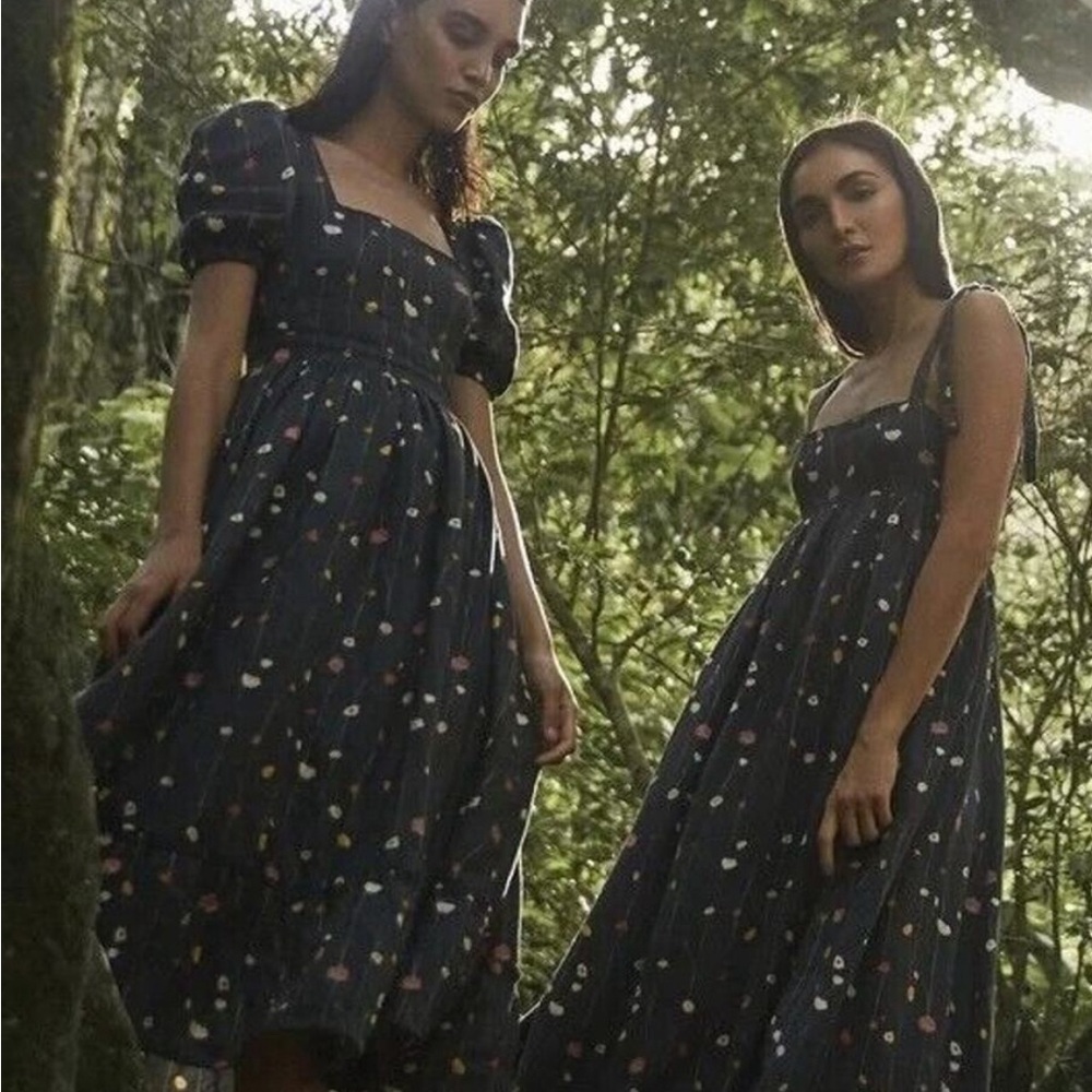 Agua by Agua Bendita Pomelo long Dress NWT size Small - Picture 2 of 7